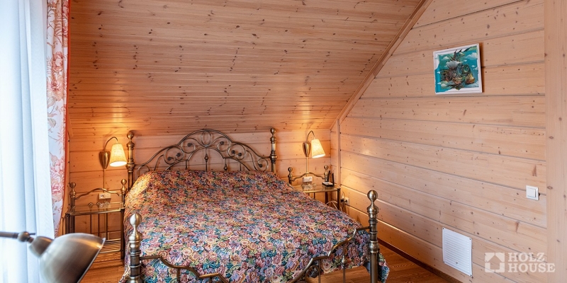 Дом из клееного бруса с верандой по проекту Аликанте - фото 18 на сайте Holz House