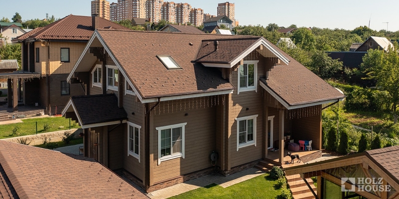 Дом из клееного бруса по проекту \"Амьен\" Фото 2