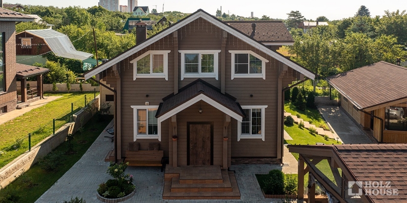 Дом из клееного бруса по проекту \"Амьен\" Фото 4