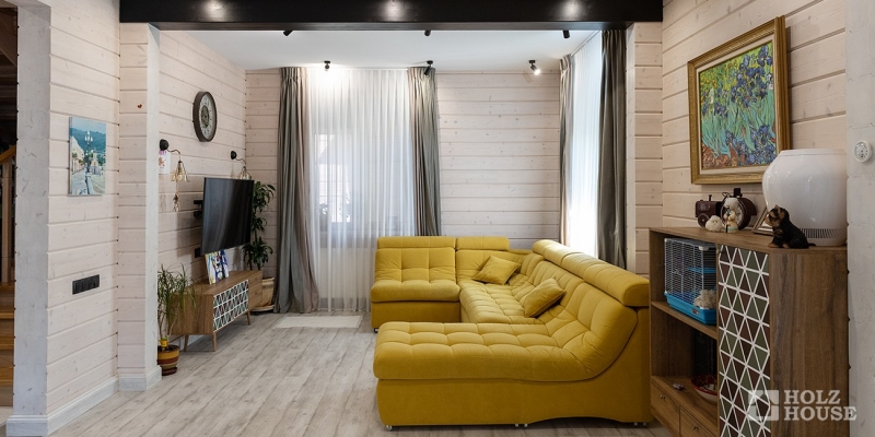 Дом из клееного бруса по проекту \"Амьен\" Фото 9