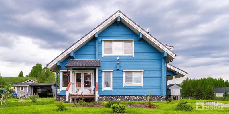 Миниатюрный дом из клееного бруса по проекту Антверпен - фото 2 на сайте Holz House