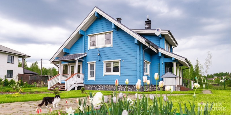 Миниатюрный дом из клееного бруса по проекту Антверпен - фото 4 на сайте Holz House