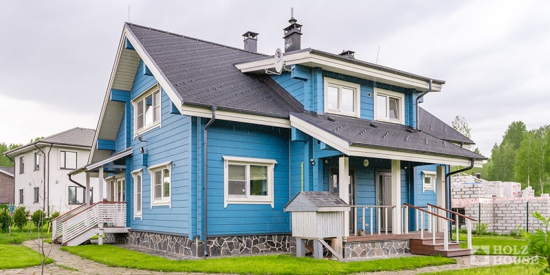 Миниатюрный дом из клееного бруса по проекту Антверпен - фото 6 на сайте Holz House