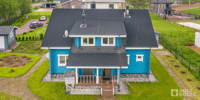 Миниатюрный дом из клееного бруса по проекту Антверпен - фото 7 на сайте Holz House