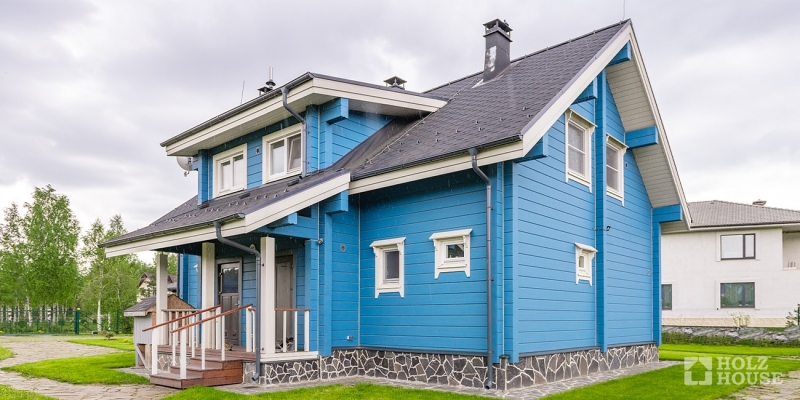 Миниатюрный дом из клееного бруса по проекту Антверпен - фото 9 на сайте Holz House