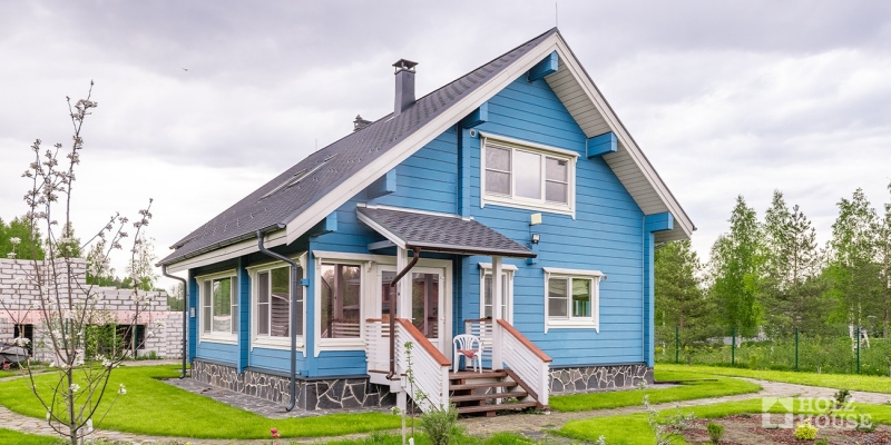 Миниатюрный дом из клееного бруса по проекту Антверпен - фото 10 на сайте Holz House