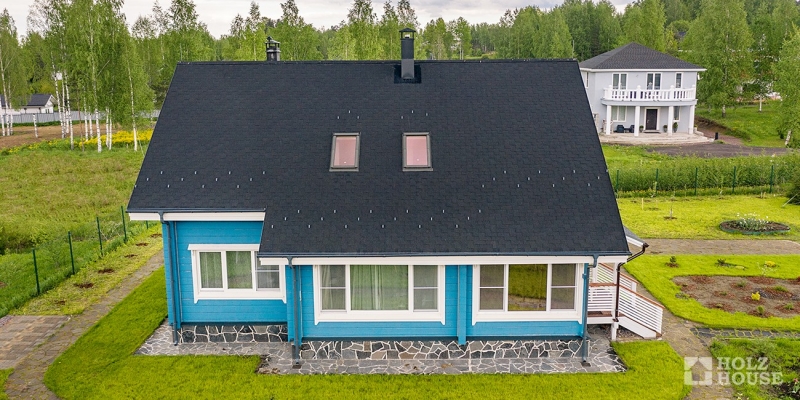 Миниатюрный дом из клееного бруса по проекту Антверпен - фото 12 на сайте Holz House