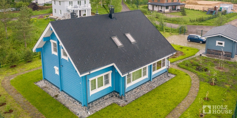 Миниатюрный дом из клееного бруса по проекту Антверпен - фото 13 на сайте Holz House