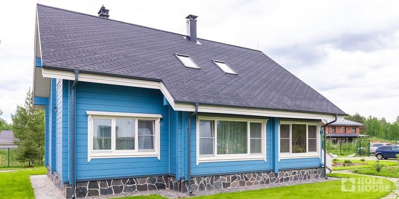 Миниатюрный дом из клееного бруса по проекту Антверпен - фото 14 на сайте Holz House