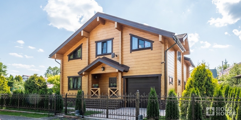 Двухэтажный дом из клееного бруса по проекту Остин - фото 12 на сайте Holz House