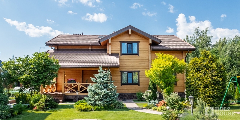 Двухэтажный дом из клееного бруса по проекту Остин - фото 13 на сайте Holz House