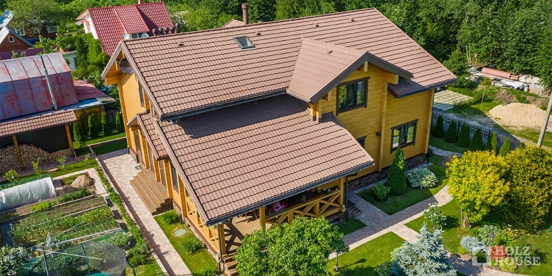 Двухэтажный дом из клееного бруса по проекту Остин - фото 24 на сайте Holz House