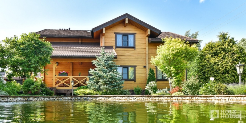 Двухэтажный дом из клееного бруса по проекту Остин - фото 26 на сайте Holz House