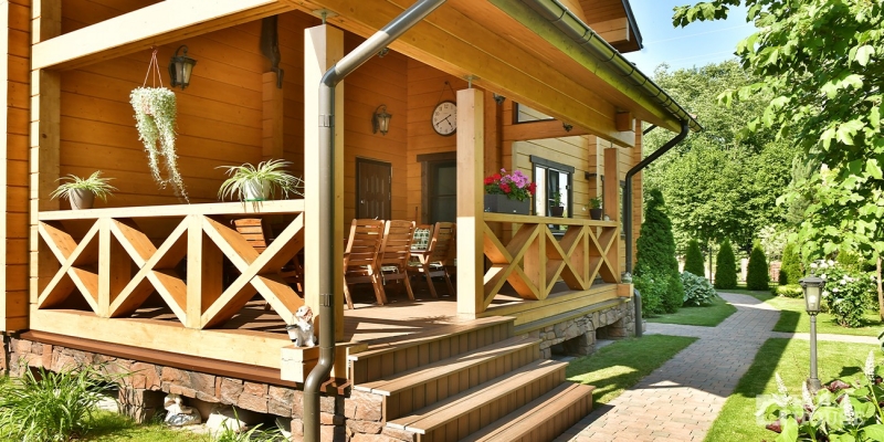 Двухэтажный дом из клееного бруса по проекту Остин - фото 29 на сайте Holz House