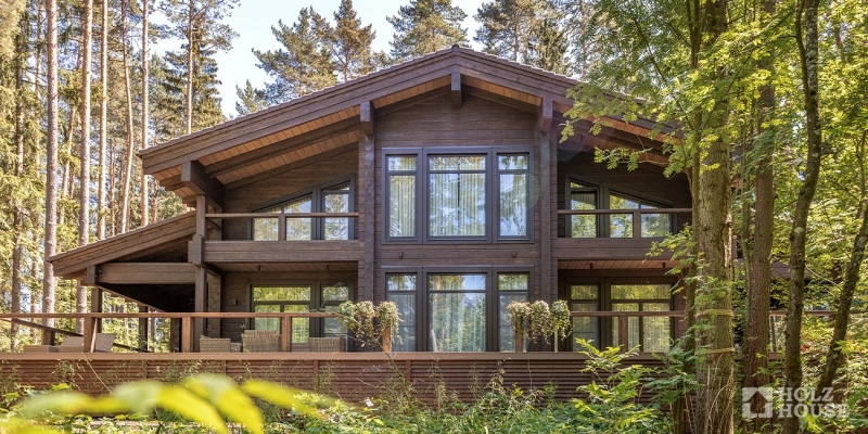 Финские дома из клееного бруса под ключ, проекты и цены на сайте Holz House