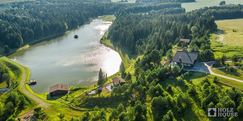 Построенные объекты Дом из клееного бруса по проекту Австрия v1 Holz House 14