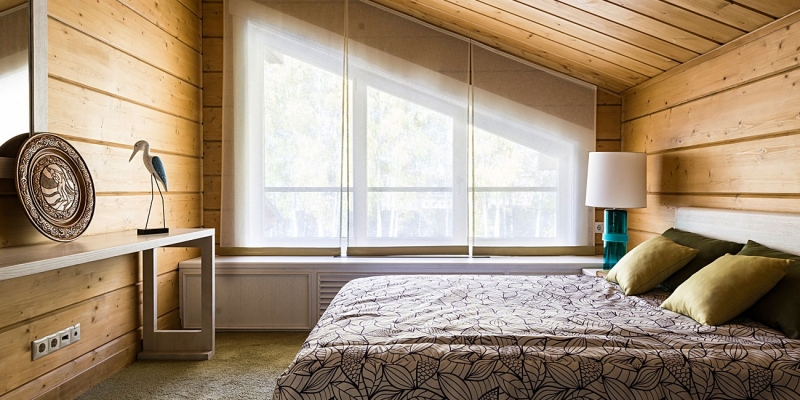 Двухэтажный дом в альпийском стиле с террасой и балконом по проекту Австрия v2 - фото 43 на сайте Holz House