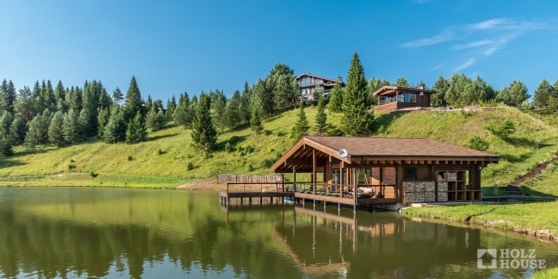 Баня из клееного бруса по проекту Австрия - фото 3 на сайте Holz House