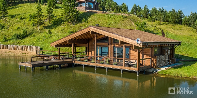 Баня из клееного бруса по проекту Австрия - фото 5 на сайте Holz House