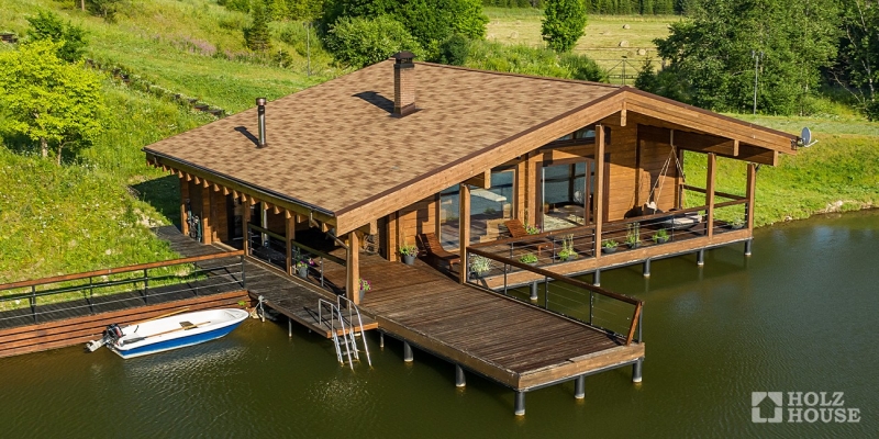 Баня из клееного бруса по проекту Австрия - фото 7 на сайте Holz House