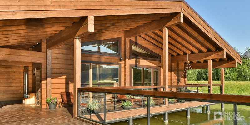 Баня из клееного бруса по проекту Австрия - фото 14 на сайте Holz House