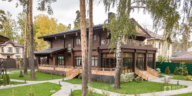 Дом из клееного бруса по проекту \"Бельфор\" Фото 5