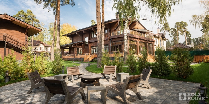 Дом из клееного бруса по проекту \"Бельфор\" Фото 6