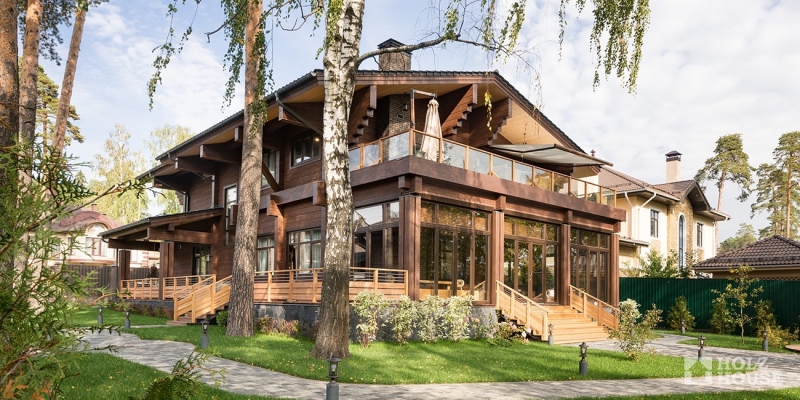 Дом из клееного бруса по проекту \"Бельфор\" Фото 7