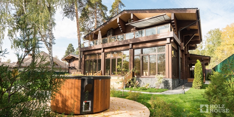 Дом из клееного бруса по проекту \"Бельфор\" Фото 8