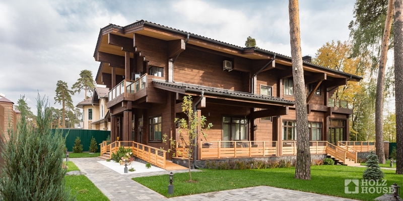 Дом из клееного бруса по проекту \"Бельфор\" Фото 12