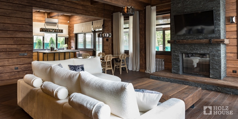 Дом из клееного бруса по проекту \"Бельфор\" Фото 21