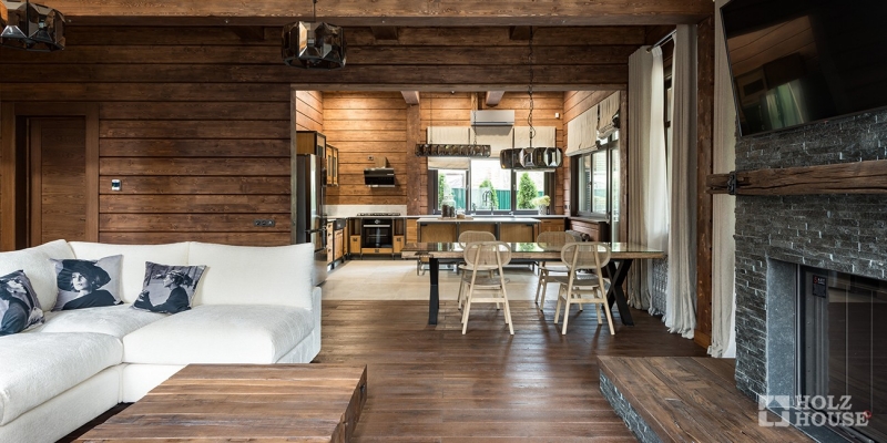 Дом из клееного бруса по проекту \"Бельфор\" Фото 22