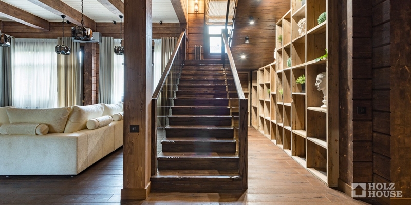 Дом из клееного бруса по проекту \"Бельфор\" Фото 24