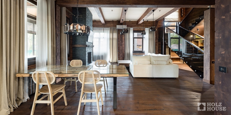 Дом из клееного бруса по проекту \"Бельфор\" Фото 27