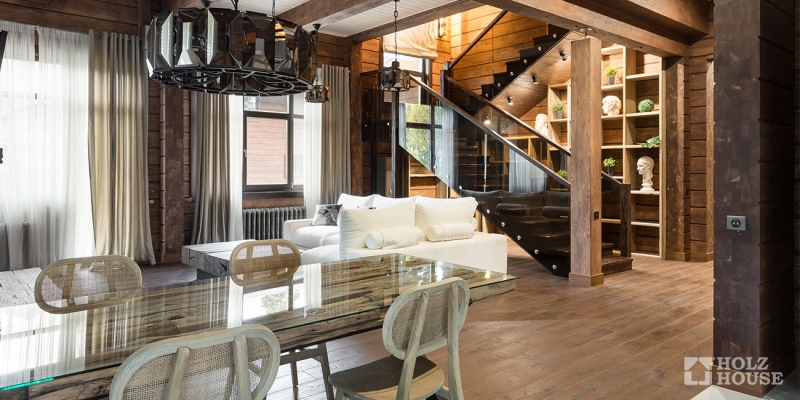 Дом из клееного бруса по проекту \"Бельфор\" Фото 28