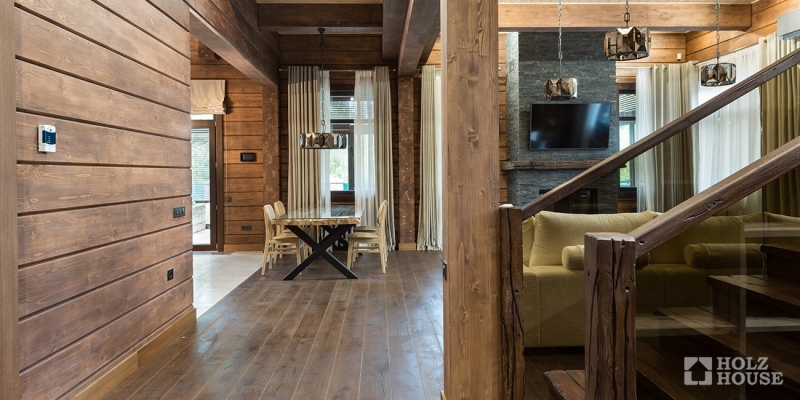 Дом из клееного бруса по проекту \"Бельфор\" Фото 29