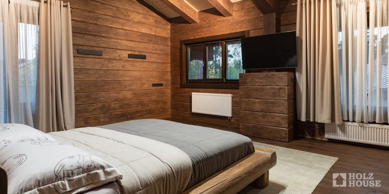 Дом из клееного бруса по проекту \"Бельфор\" Фото 40