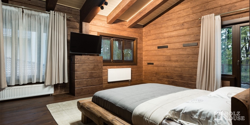 Дом из клееного бруса по проекту \"Бельфор\" Фото 43