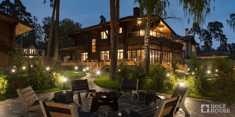 Дом из клееного бруса по проекту \"Бельфор\" Фото 52