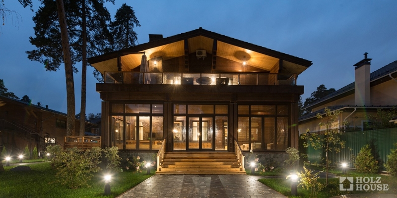 Дом из клееного бруса по проекту \"Бельфор\" Фото 54