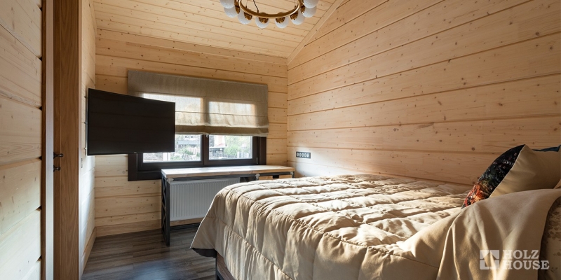 Дом из клееного бруса по проекту \"Бельфор\" Фото 49