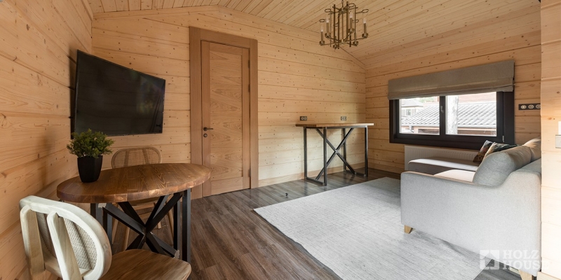 Дом из клееного бруса по проекту \"Бельфор\" Фото 51