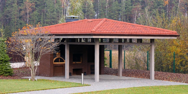 Построенные объекты Дом из клееного бруса по проекту Берген Holz House 8