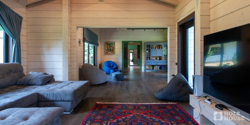 Дом из клееного бруса по проекту \"Дакота\" Фото 25