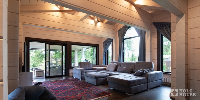 Дом из клееного бруса по проекту \"Дакота\" Фото 28