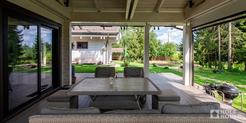 Дом из клееного бруса по проекту \"Дакота\" Фото 55