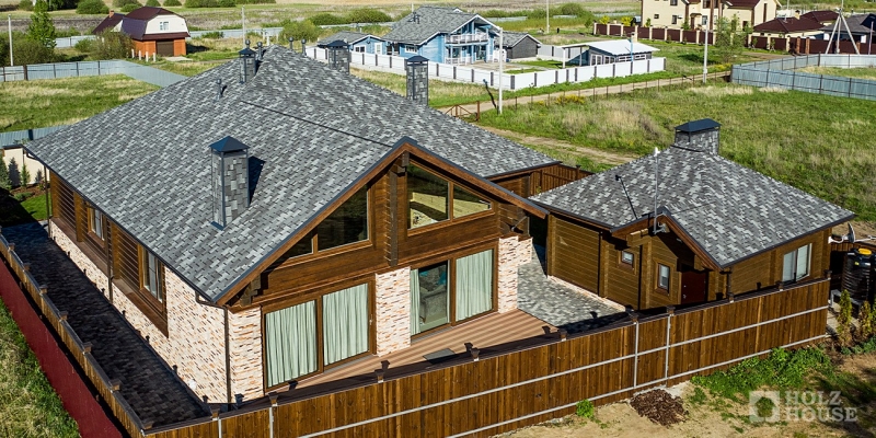 Одноэтажный дом из клееного бруса по проекту Дублин - фото 9 на сайте Holz House