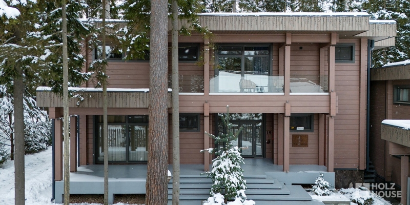 Дом из клееного бруса по проекту \"Эдинбург\" Фото 5