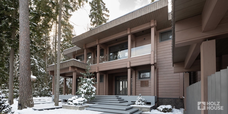 Дом из клееного бруса по проекту \"Эдинбург\" Фото 4