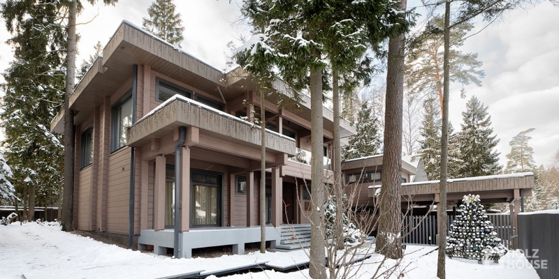 Дом из клееного бруса по проекту \"Эдинбург\" Фото 9